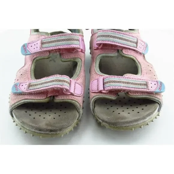 Geox Toddler Sz 10.5 Medium Pink Sandals Synthetic - Picture 2 of 6